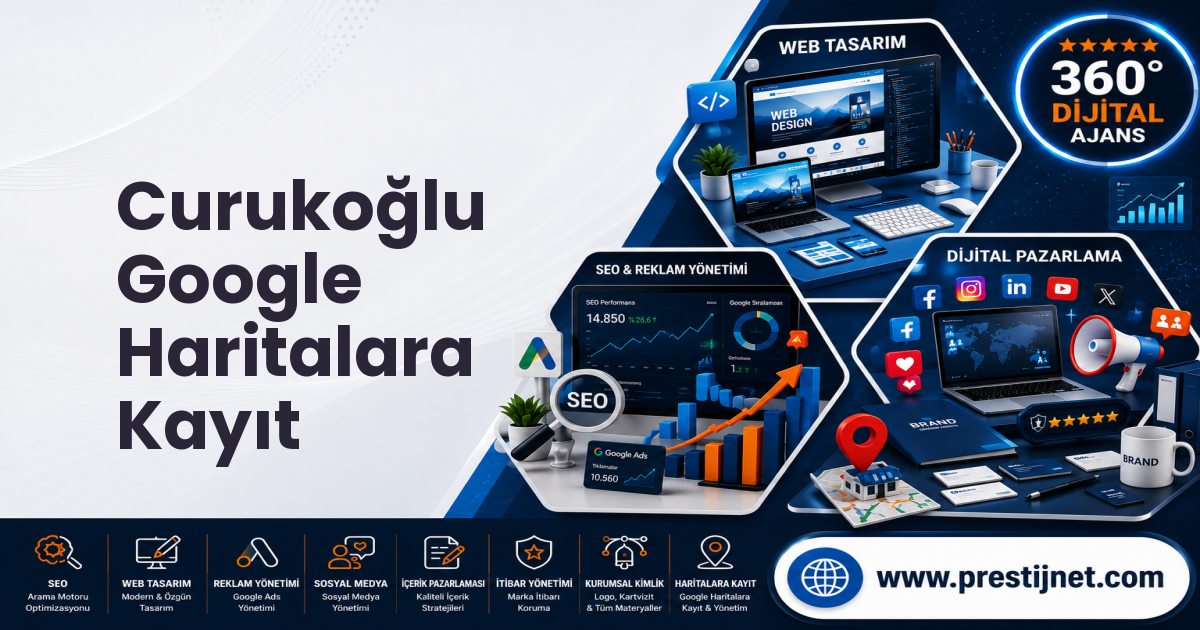 Curukoğlu Google Haritalara Kayıt