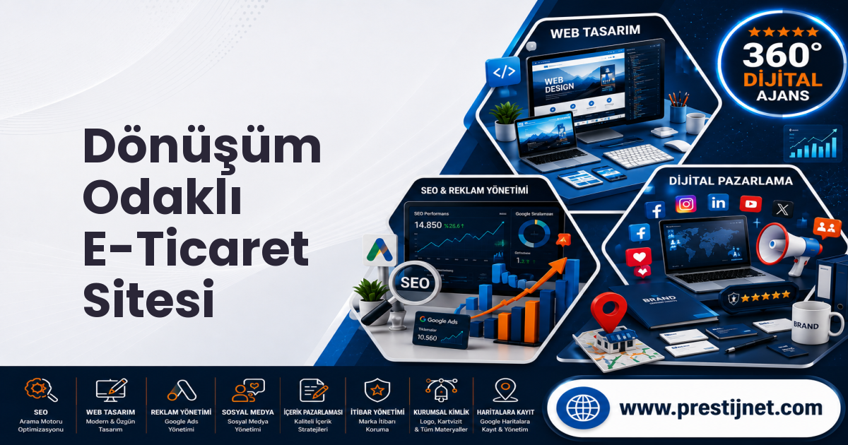 Dönüşüm Odaklı E-Ticaret Sitesi