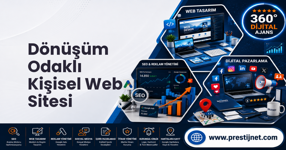 Dönüşüm Odaklı Kişisel Web Sitesi
