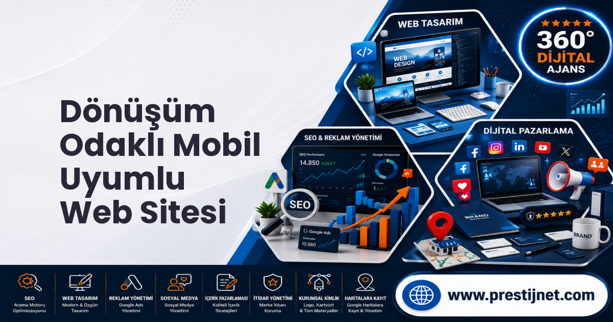 Dönüşüm Odaklı Mobil Uyumlu Web Sitesi