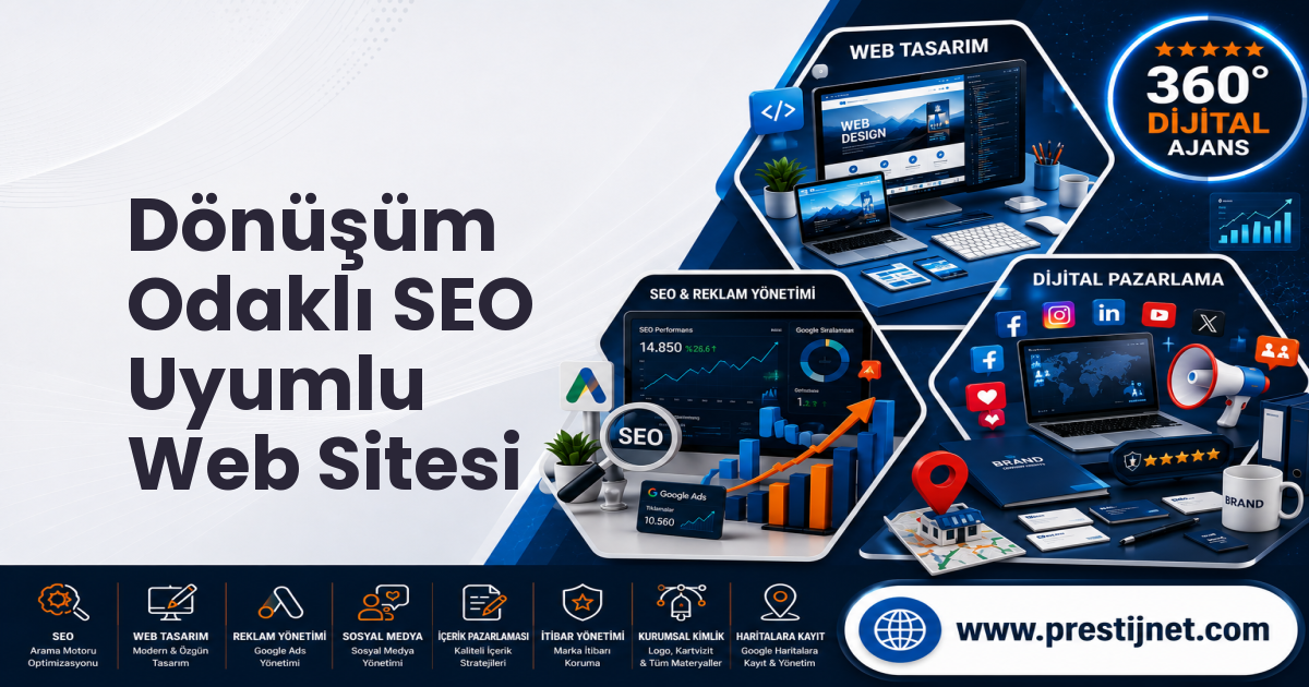 Dönüşüm Odaklı SEO Uyumlu Web Sitesi