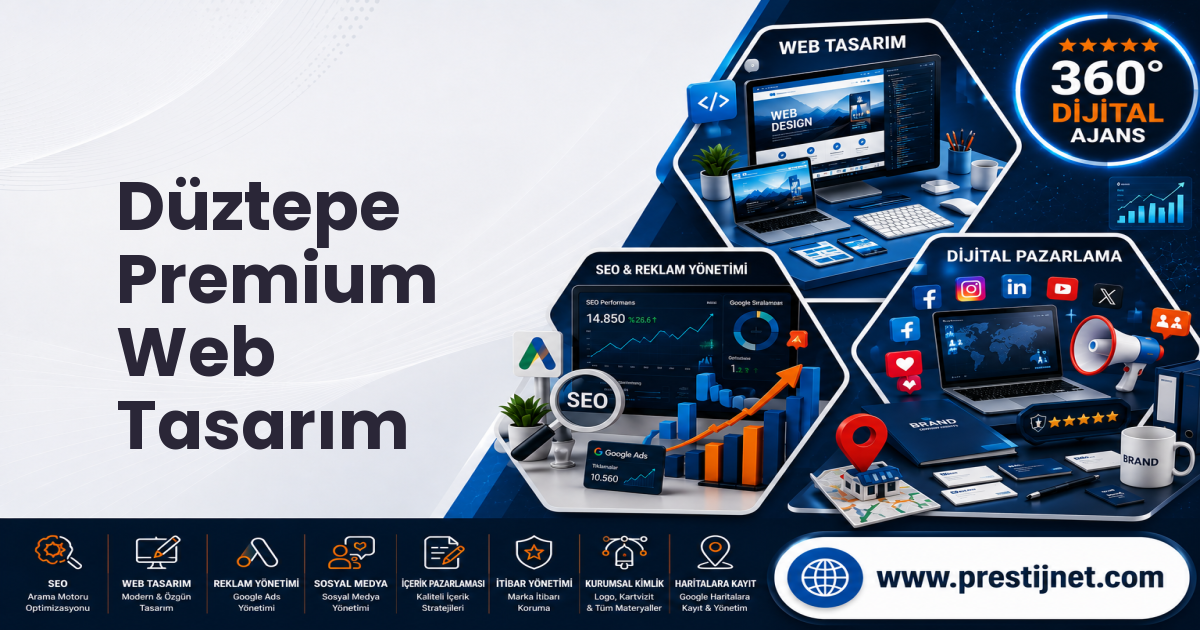 Düztepe Premium Web Tasarım