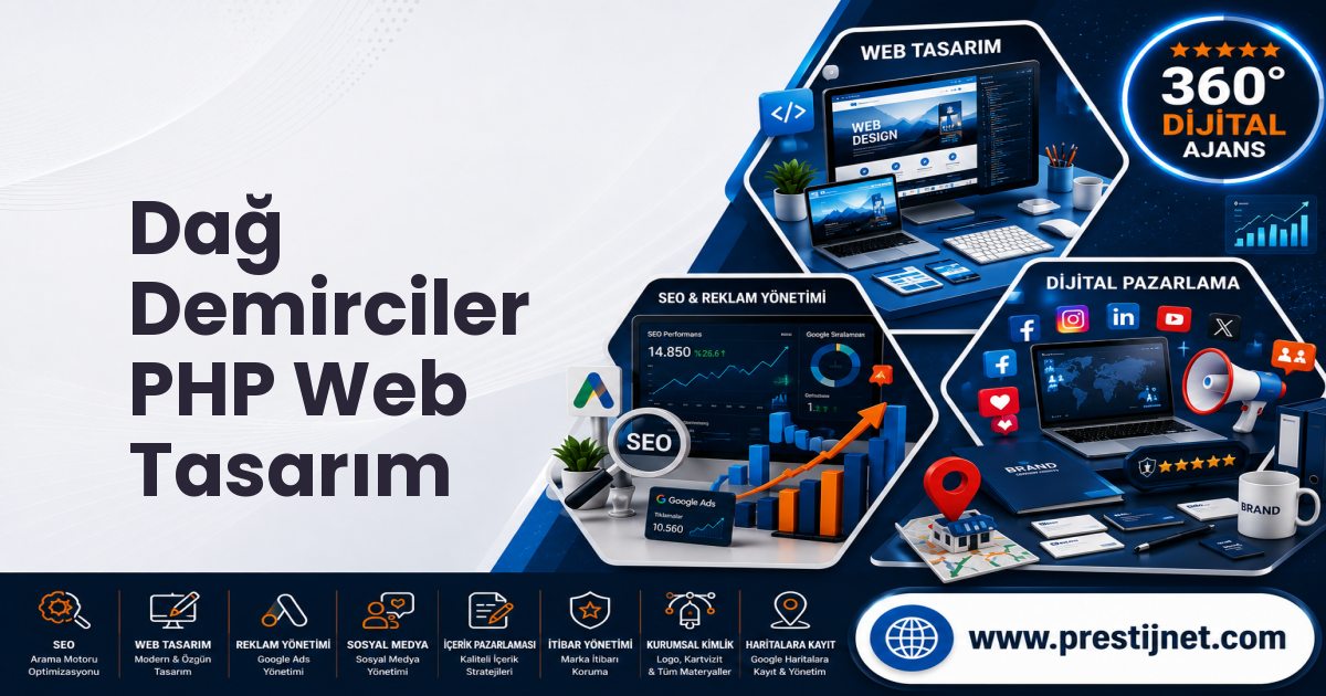 Dağ Demirciler PHP Web Tasarım