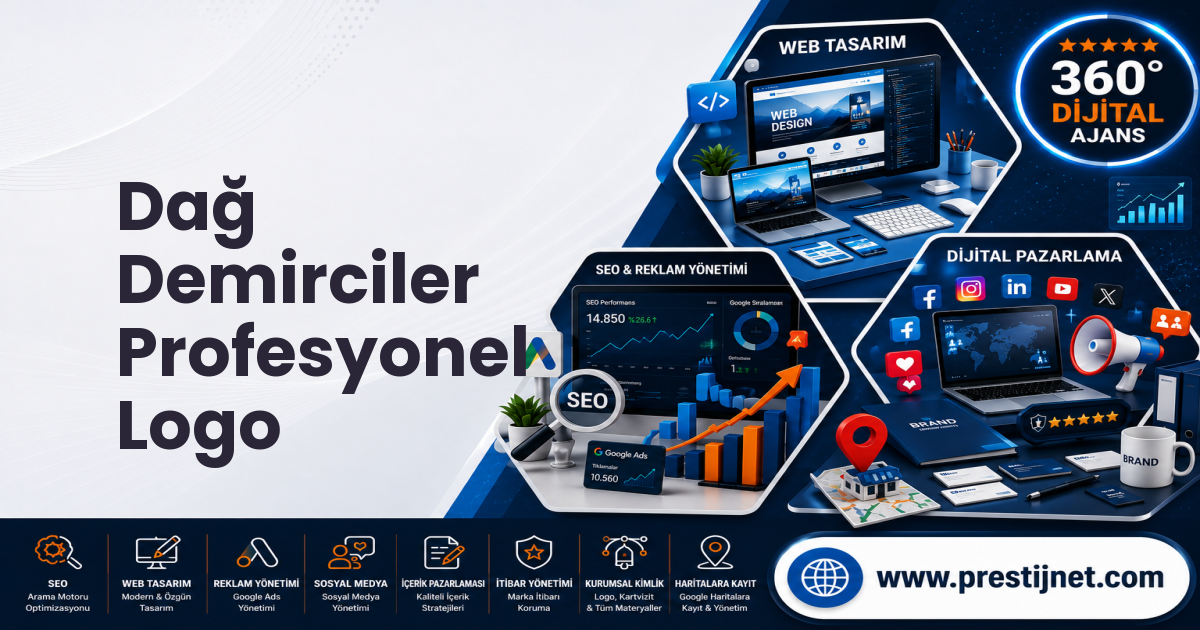 Dağ Demirciler Profesyonel Logo