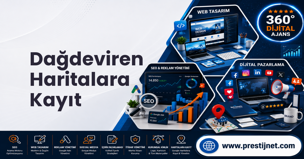 Dağdeviren Haritalara Kayıt