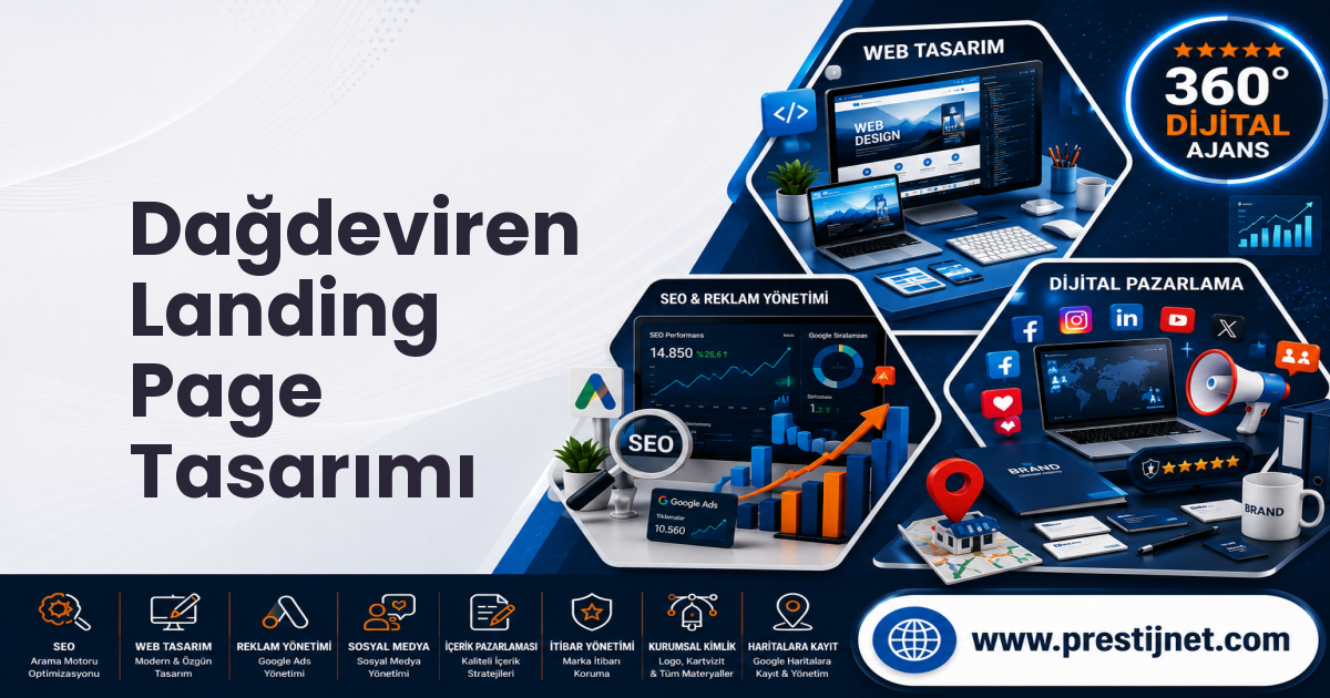 Dağdeviren Landing Page Tasarımı