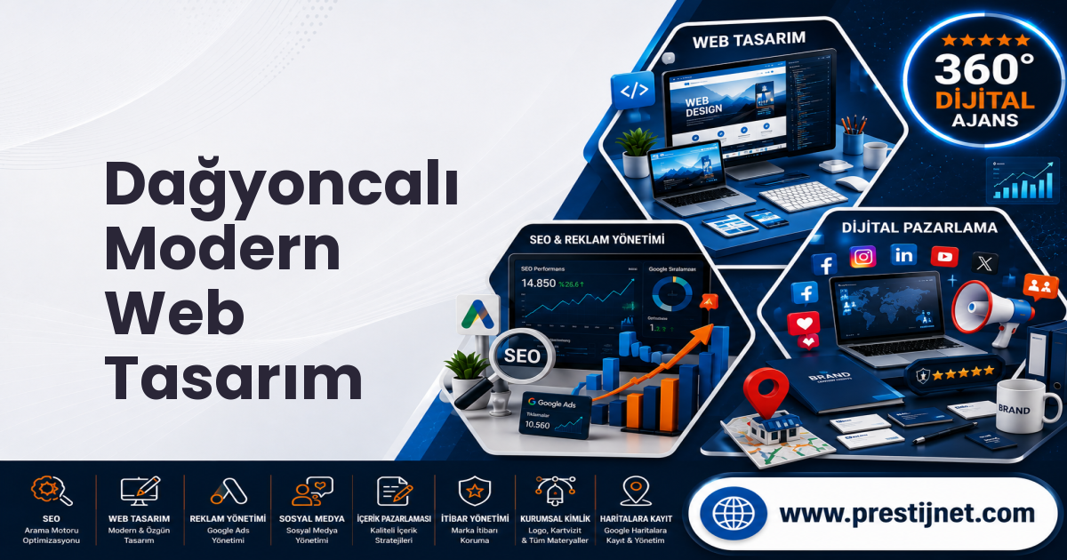 Dağyoncalı Modern Web Tasarım