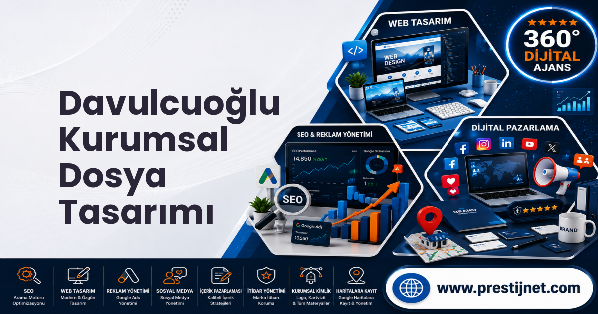 Davulcuoğlu Kurumsal Dosya Tasarımı