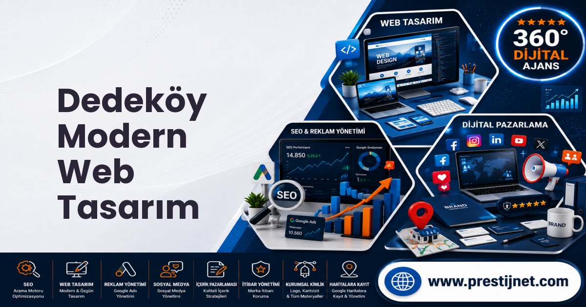 Dedeköy Modern Web Tasarım