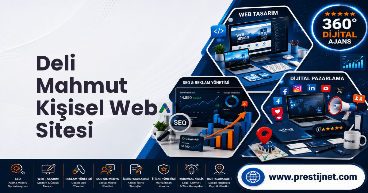 Deli Mahmut Kişisel Web Sitesi