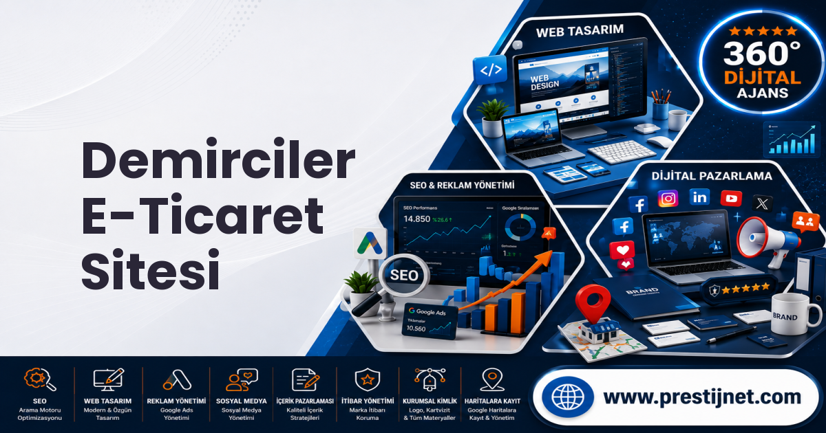 Demirciler E-Ticaret Sitesi