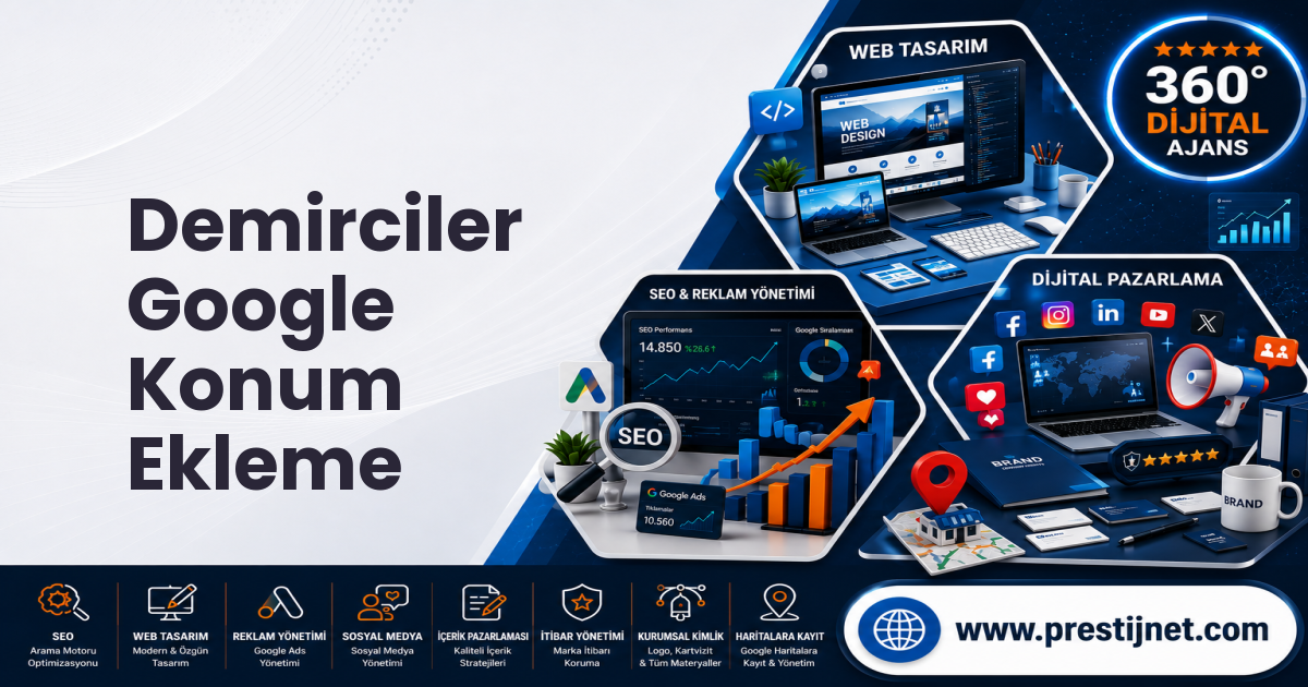 Demirciler Google Konum Ekleme