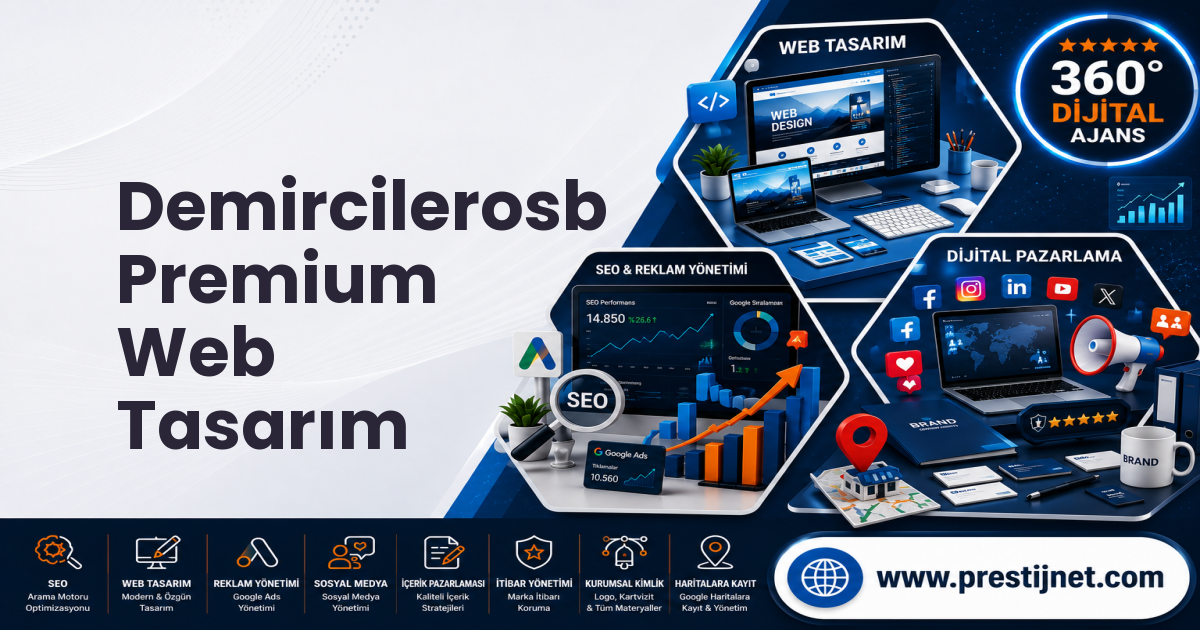 Demircilerosb Premium Web Tasarım