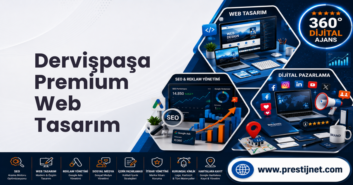 Dervişpaşa Premium Web Tasarım
