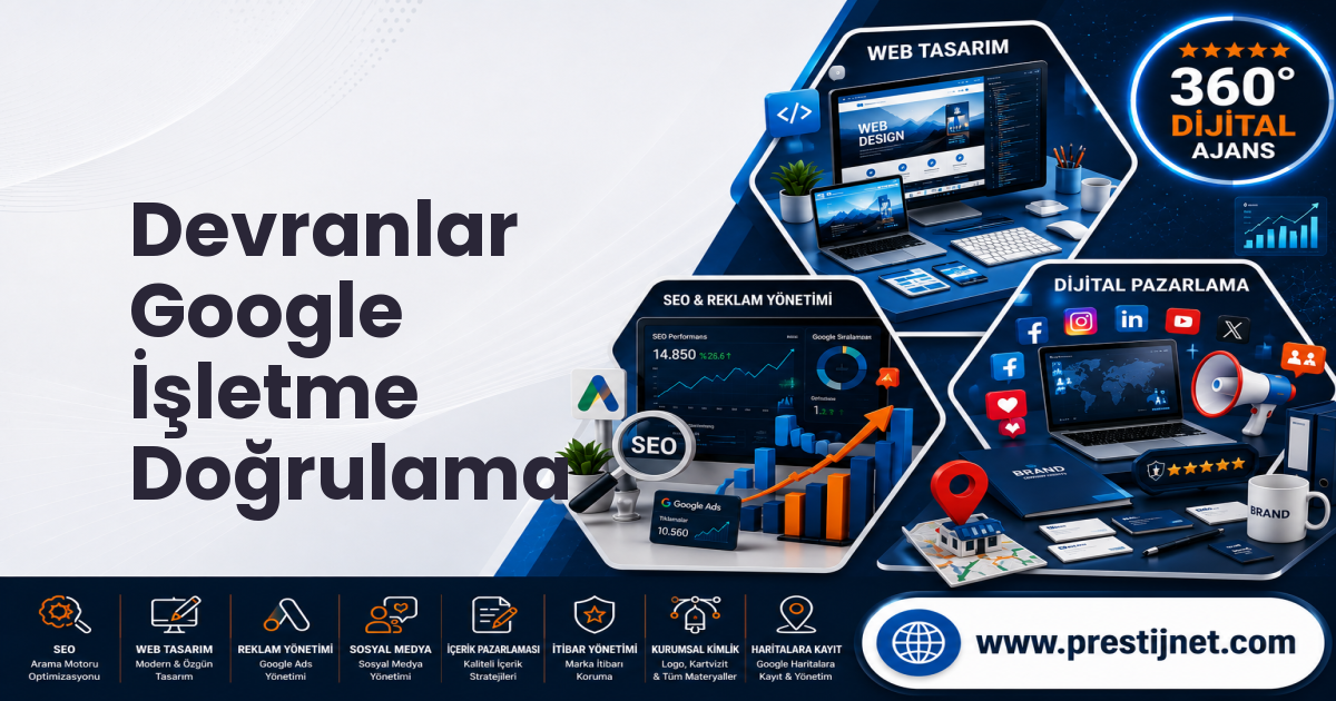 Devranlar Google İşletme Doğrulama