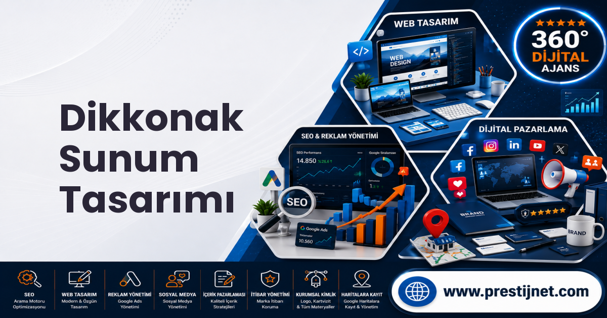 Dikkonak Sunum Tasarımı
