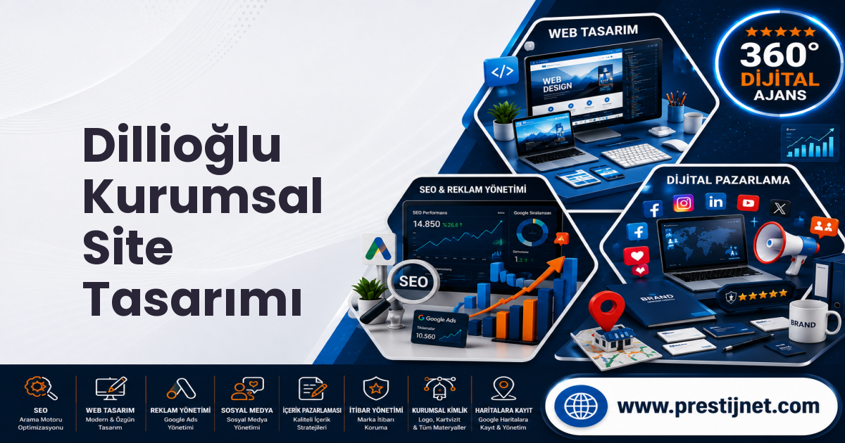 Dillioğlu Kurumsal Site Tasarımı