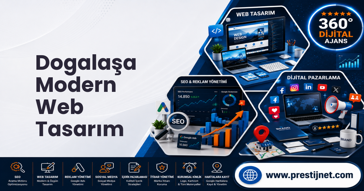 Dogalaşa Modern Web Tasarım