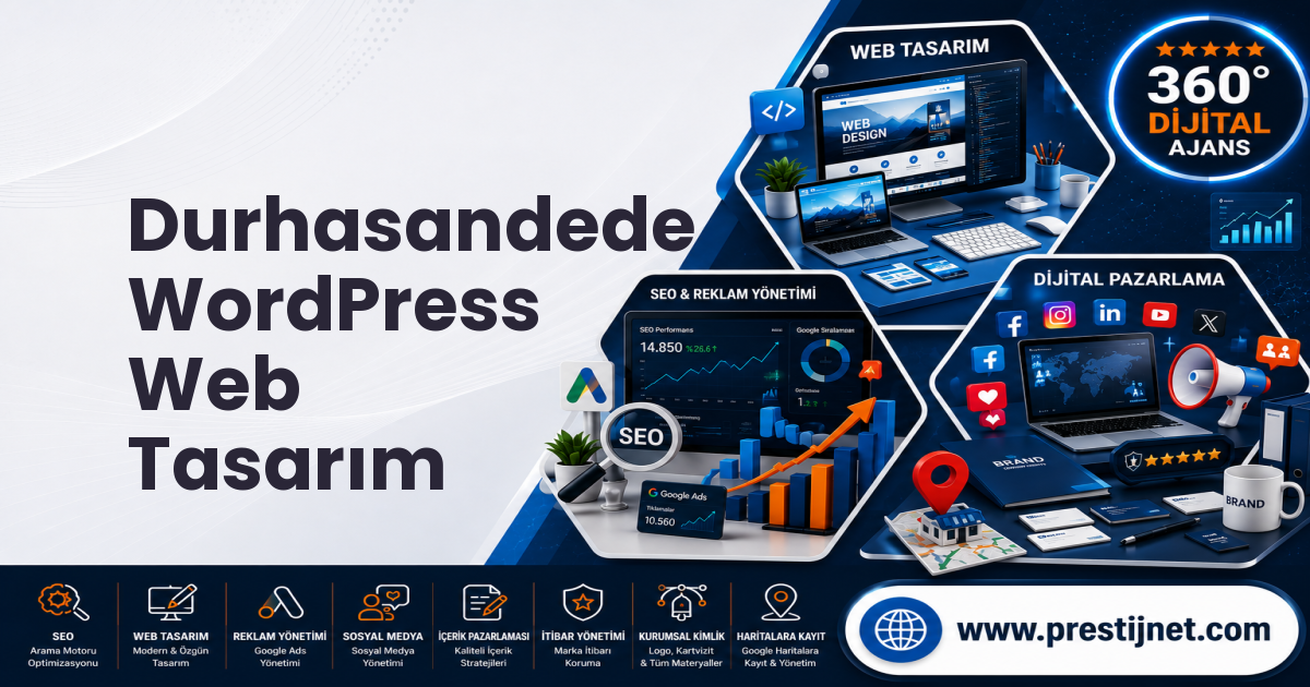 Durhasandede WordPress Web Tasarım