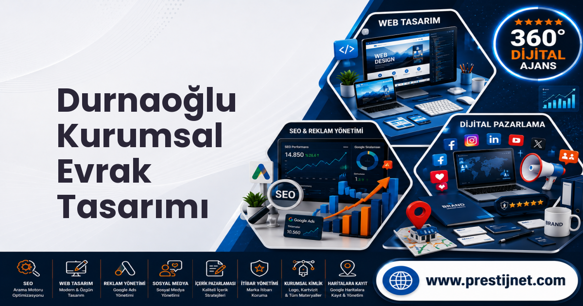 Durnaoğlu Kurumsal Evrak Tasarımı