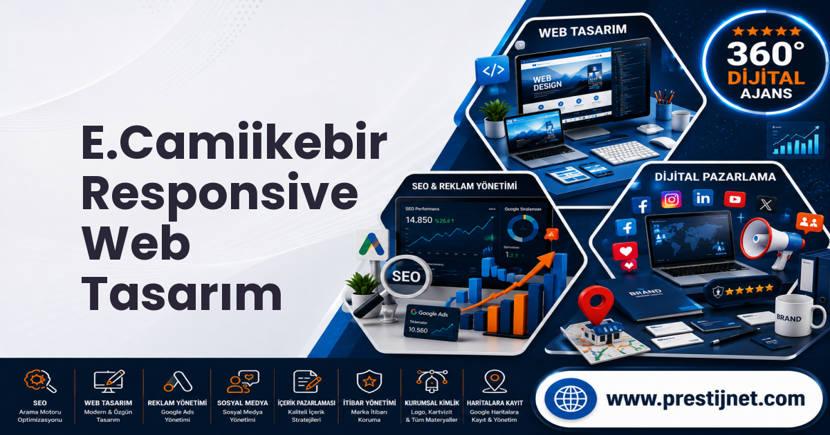 E.Camiikebir Responsive Web Tasarım