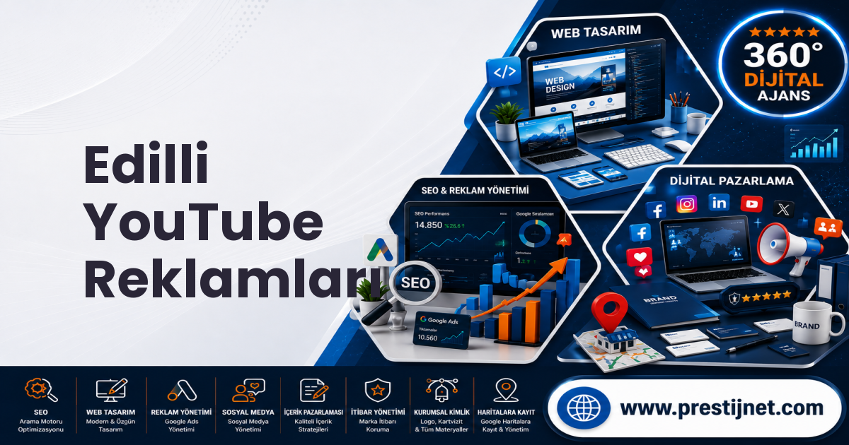 Edilli YouTube Reklamları