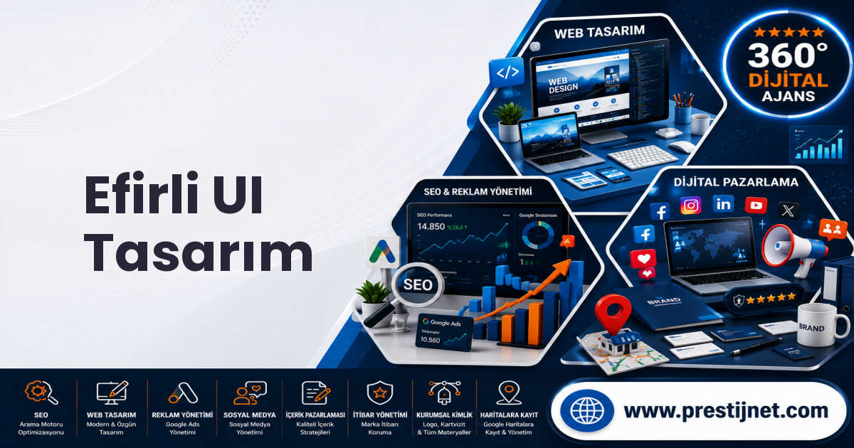 Efirli UI Tasarım