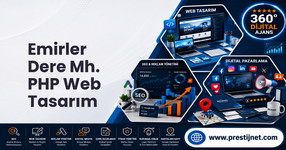 Emirler Dere Mh. PHP Web Tasarım