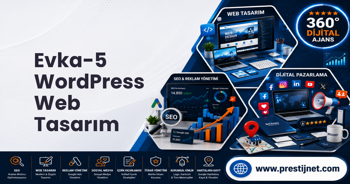 Evka-5 WordPress Web Tasarım