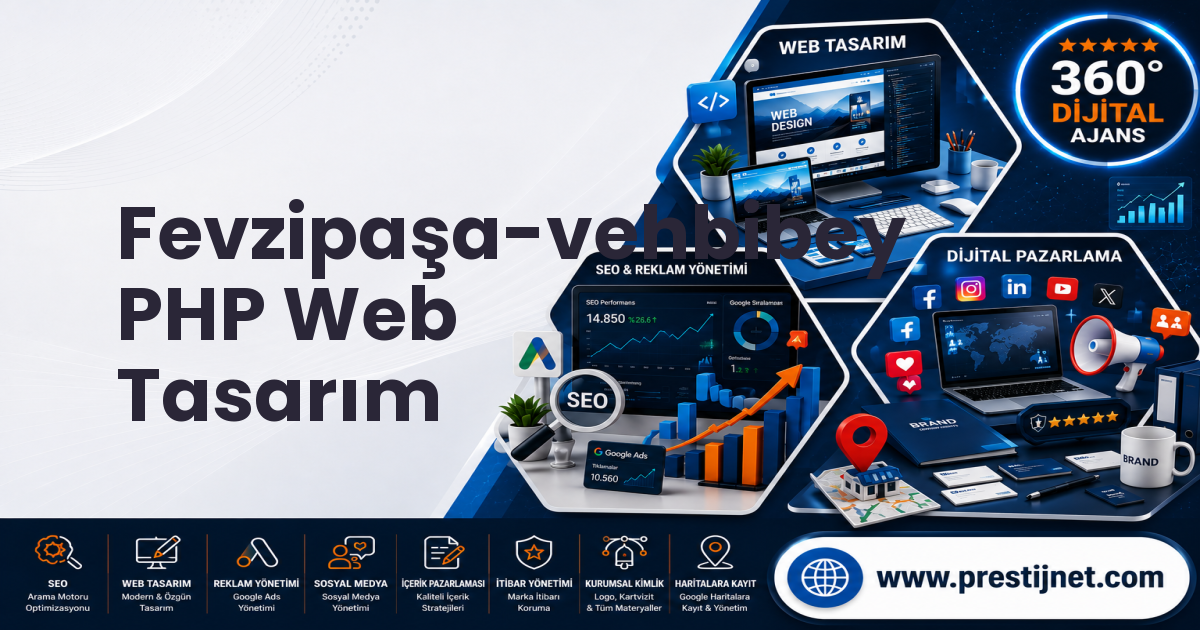 Fevzipaşa-vehbibey PHP Web Tasarım