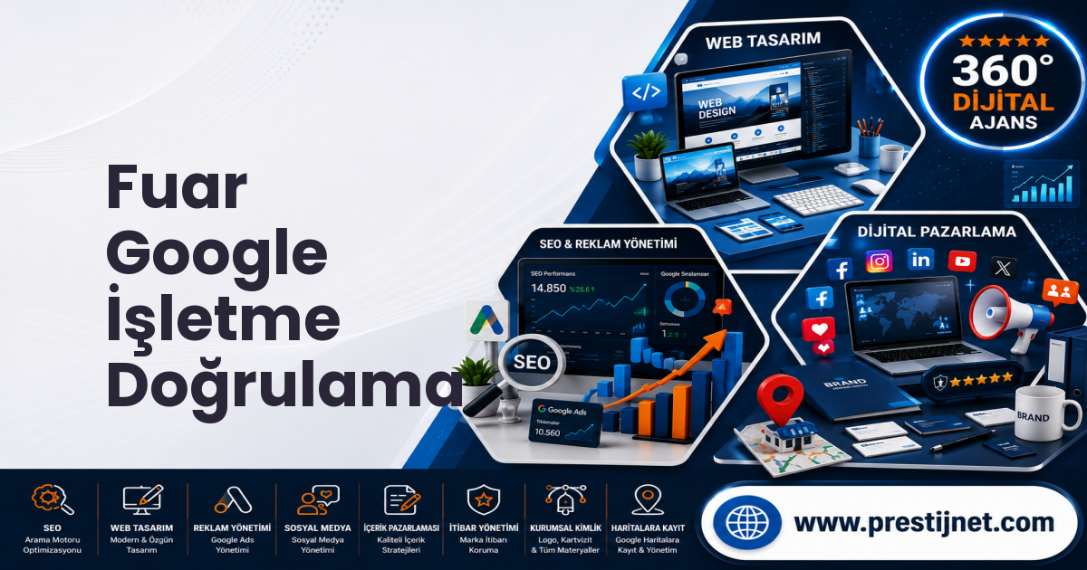 Fuar Google İşletme Doğrulama