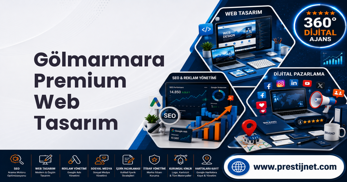 Gölmarmara Premium Web Tasarım
