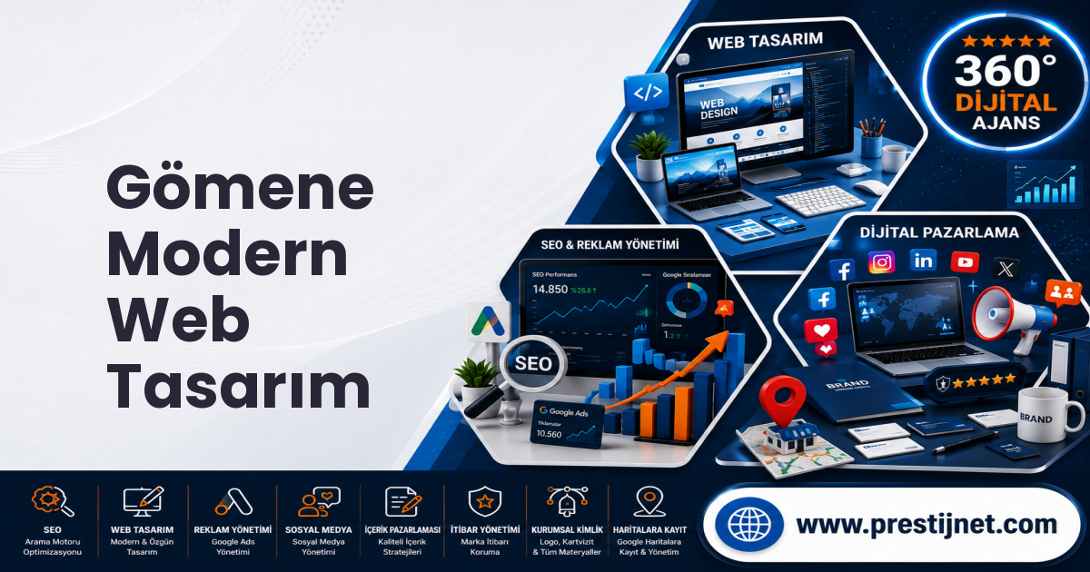 Gömene Modern Web Tasarım