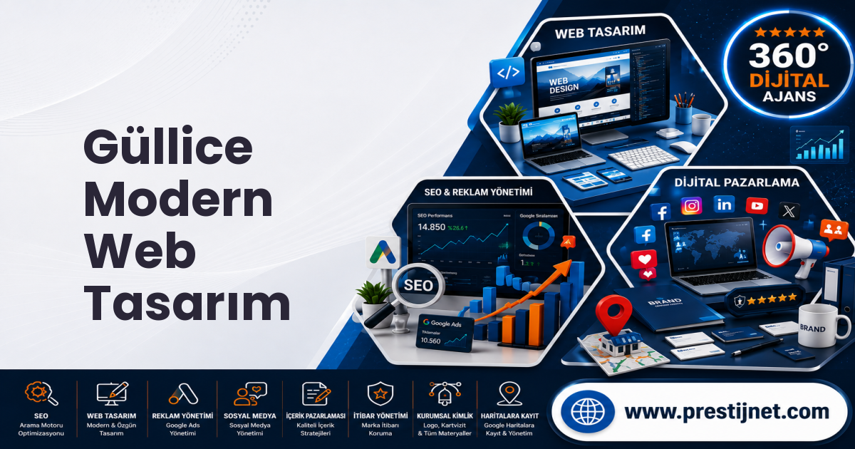 Güllice Modern Web Tasarım