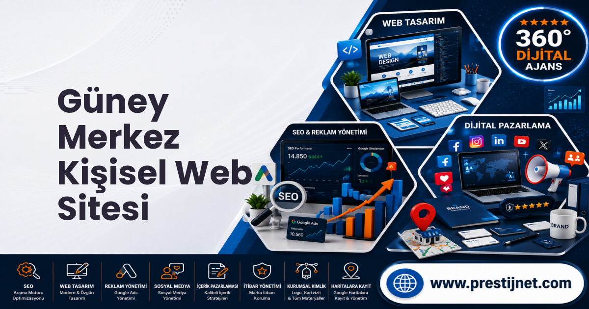 Güney Merkez Kişisel Web Sitesi