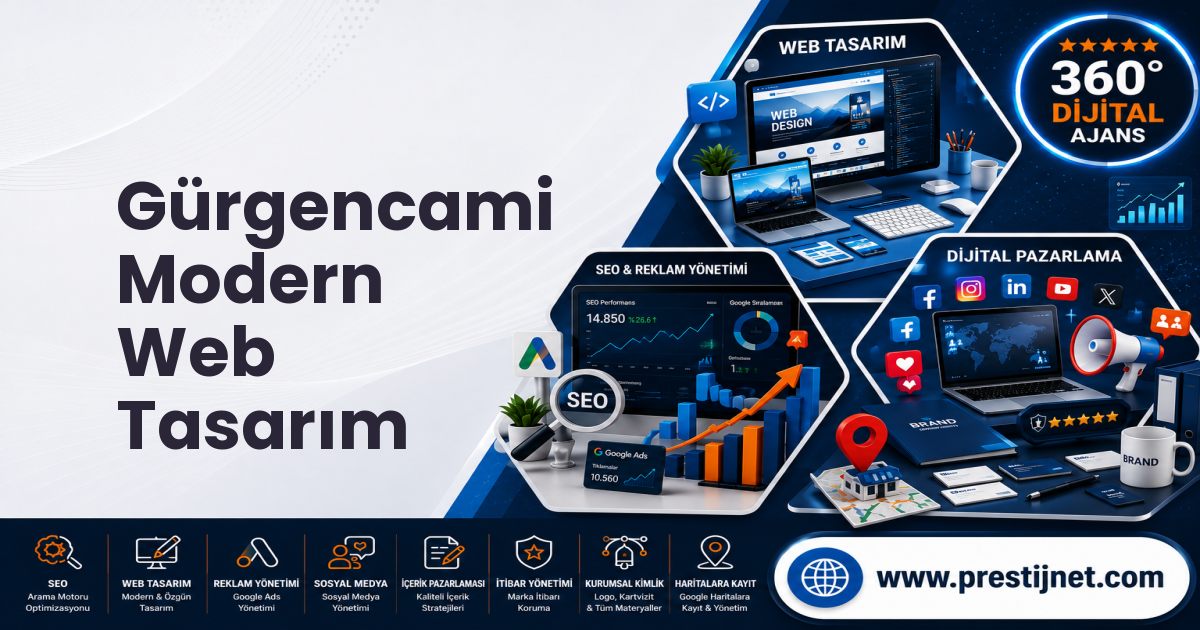 Gürgencami Modern Web Tasarım