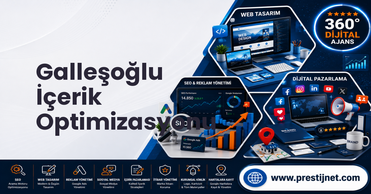 Galleşoğlu İçerik Optimizasyonu