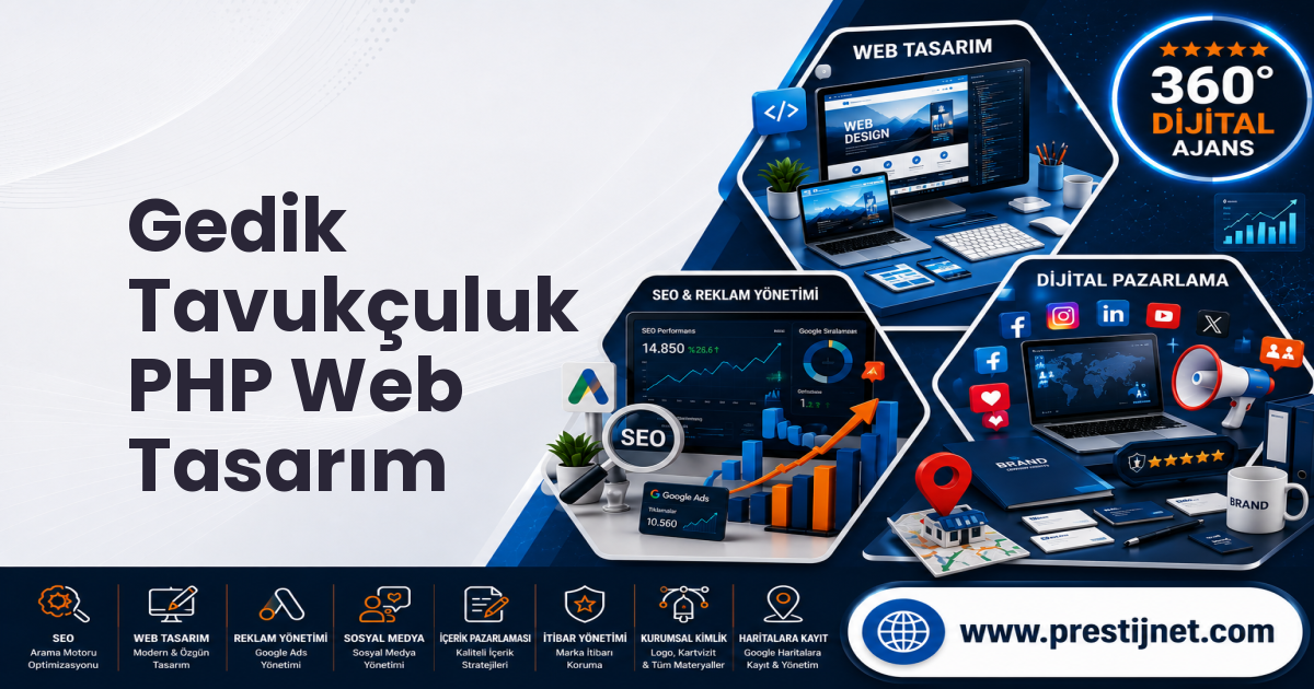 Gedik Tavukçuluk PHP Web Tasarım