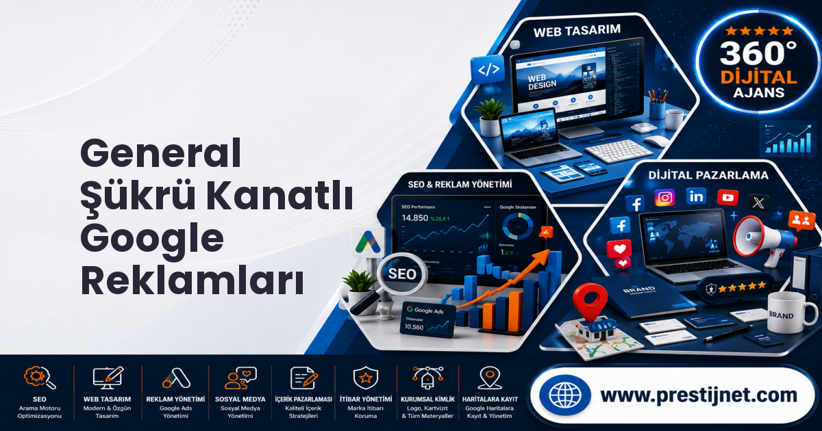 General Şükrü Kanatlı Google Reklamları