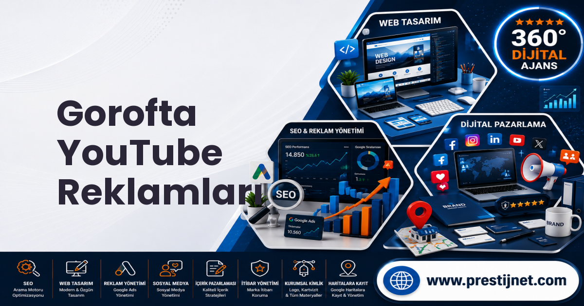 Gorofta YouTube Reklamları