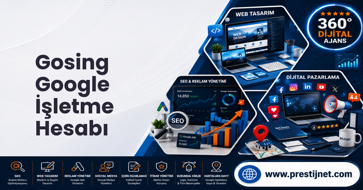 Gosing Google İşletme Hesabı