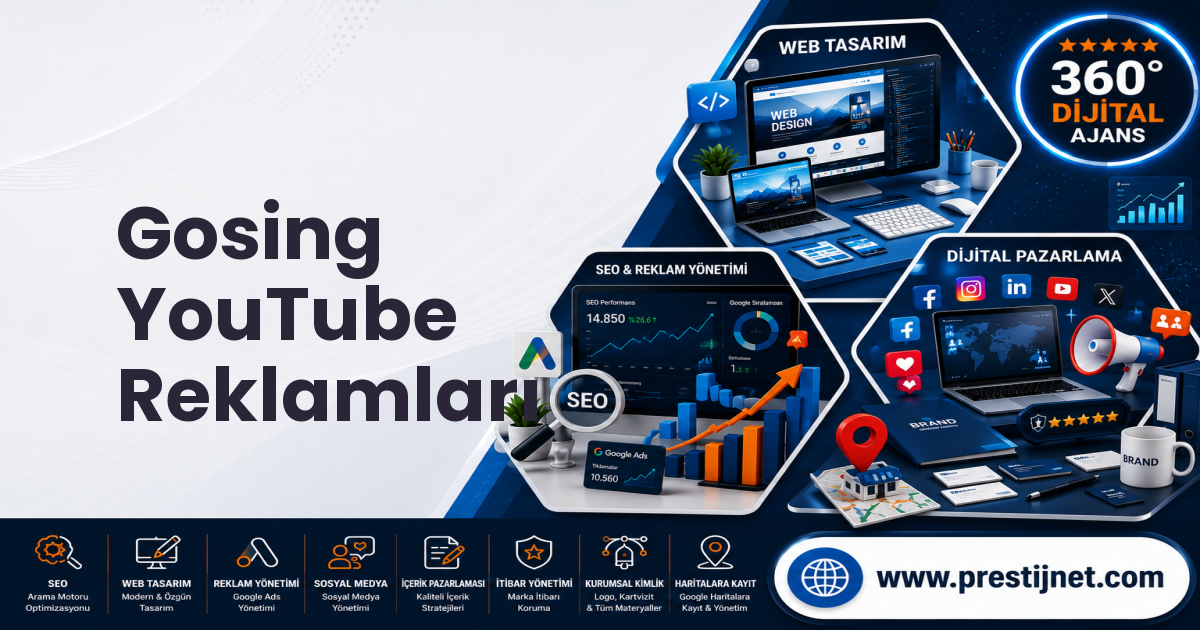 Gosing YouTube Reklamları