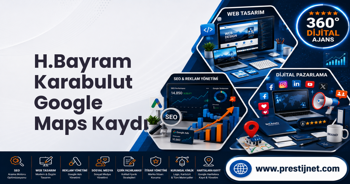 H.Bayram Karabulut Google Maps Kaydı