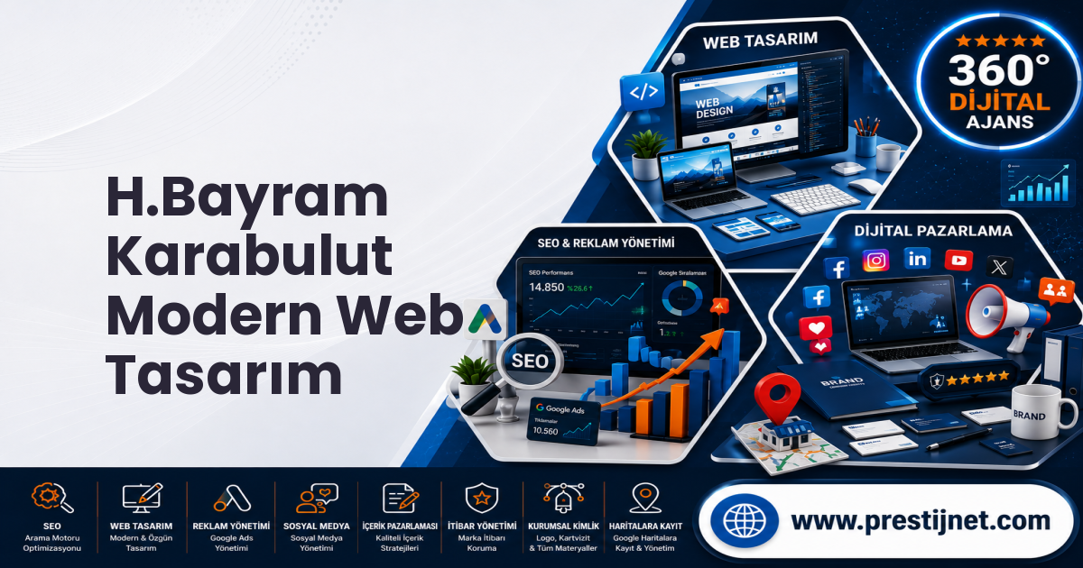 H.Bayram Karabulut Modern Web Tasarım