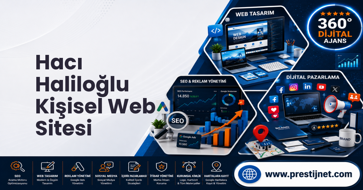 Hacı Haliloğlu Kişisel Web Sitesi