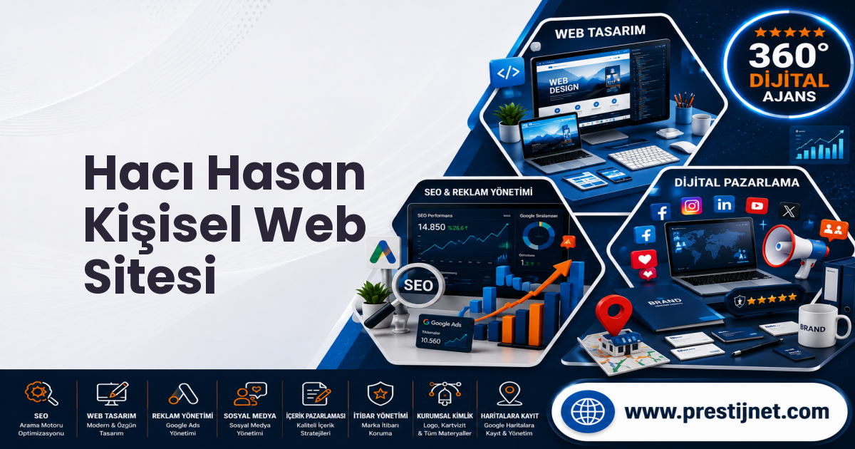 Hacı Hasan Kişisel Web Sitesi