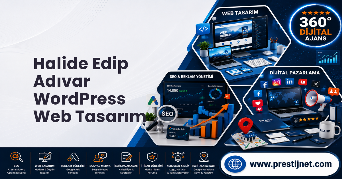 Halide Edip Adıvar WordPress Web Tasarım