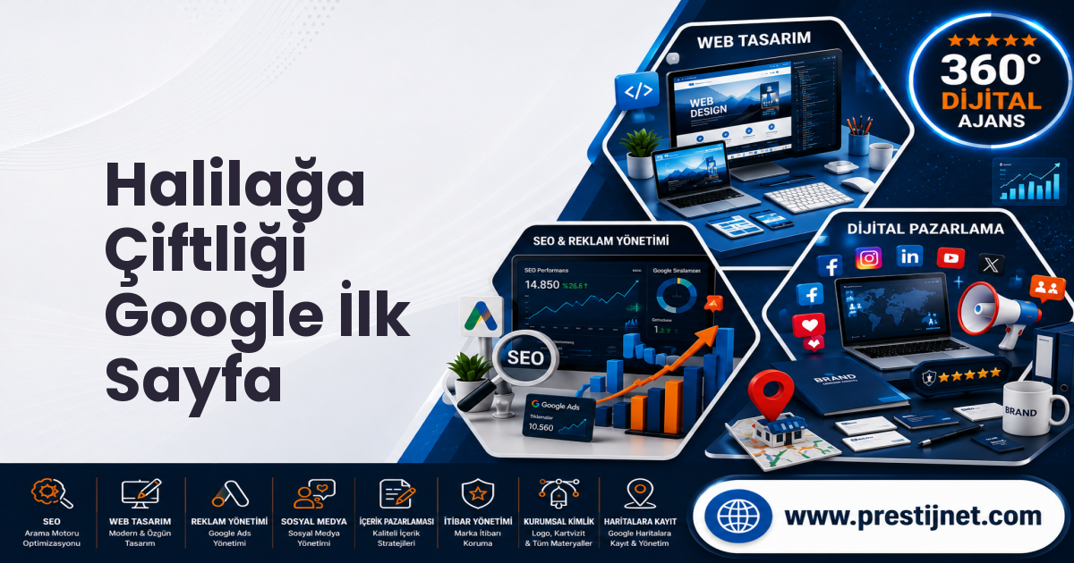 Halilağa Çiftliği Google İlk Sayfa