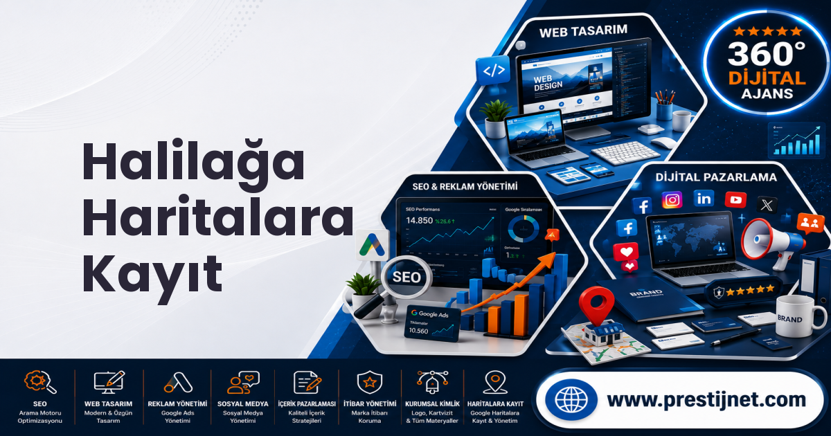 Halilağa Haritalara Kayıt