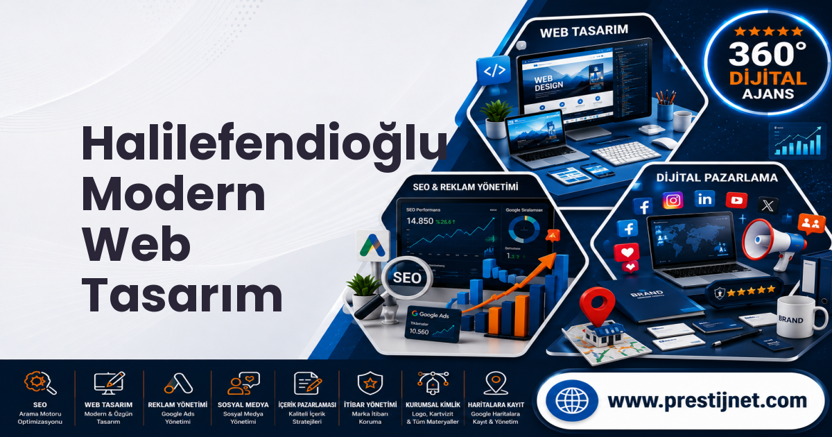 Halilefendioğlu Modern Web Tasarım